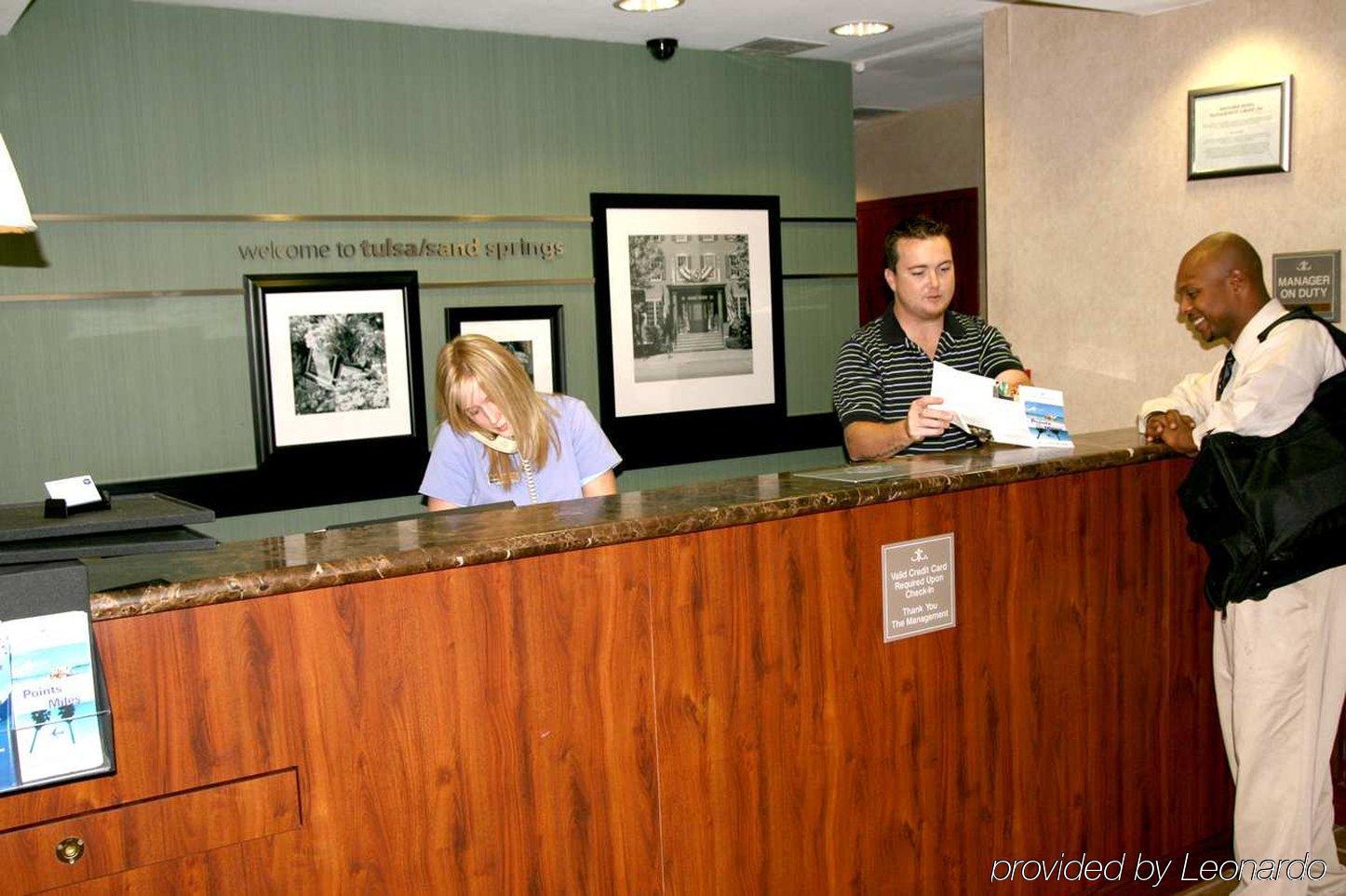Hampton Inn Tulsa Sand Springs Interieur foto